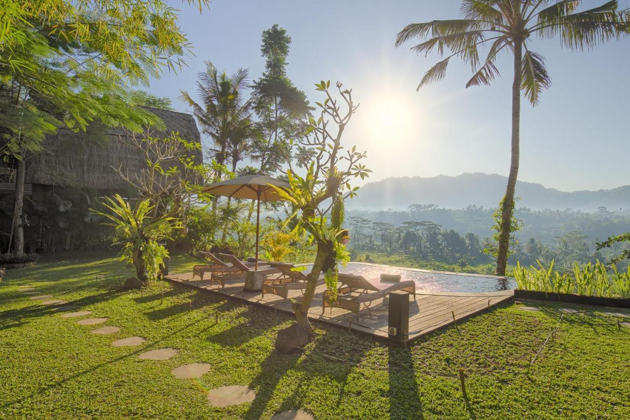 Romantic Barn With Mt. Agung Views Сидемен Екстериор снимка