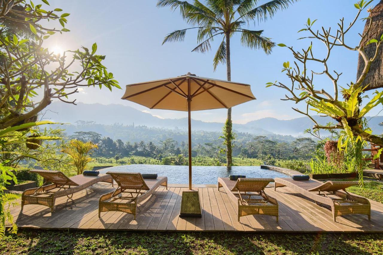 Romantic Barn With Mt. Agung Views Сидемен Екстериор снимка